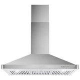 Cosmo 2-Piece Kitchen, 36 Dual Fuel Range and 36 Wall Mount Range Hood COS-2PKG-025