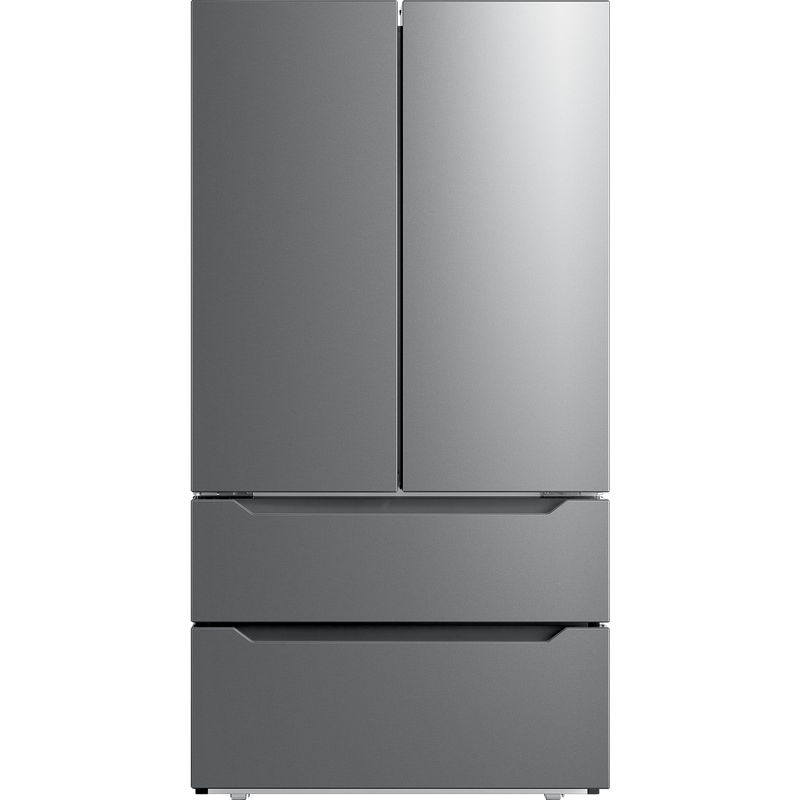 Cosmo 22.5 cu. ft. 4-Door French Door Refrigerator with Recessed Handle in Stainless Steel, Counter Depth  COS-FDR225RHSS