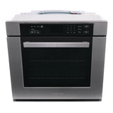 Cosmo 30 5 cu. ft. Single Electric Wall Oven with True European Convection and Self Cleaning in Stainless Steel COS-30ESWC