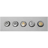 Cosmo 30'' Ducted Wall Mount Range Hood in Stainless Steel with LED Lighting and Permanent Filters COS-63175