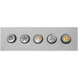 Cosmo 30'' Ducted Wall Mount Range Hood in Stainless Steel with LED Lighting and Permanent Filters  COS-668A750