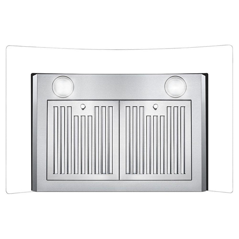 Cosmo 30  Ducted Wall Mount Range Hood in Stainless Steel with Touch Controls, LED Lighting and Permanent Filters COS-668AS750