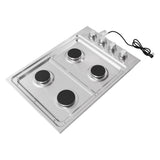 Cosmo 30 Gas Cooktop in Stainless Steel with 4 Italian Made Burners COS-DIC304