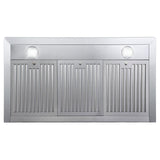 Cosmo 36''  Ducted Range Hood in Stainless Steel with Touch Controls, LED Lighting and Permanent Filters COS-63190S