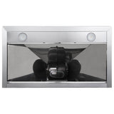 Cosmo 36''  Ducted Range Hood in Stainless Steel with Touch Controls, LED Lighting and Permanent Filters COS-63190S