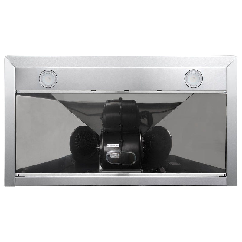 Cosmo 36''  Ducted Range Hood in Stainless Steel with Touch Controls, LED Lighting and Permanent Filters COS-63190S