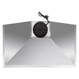 Cosmo 36''  Ducted Range Hood in Stainless Steel with Touch Controls, LED Lighting and Permanent Filters COS-63190S