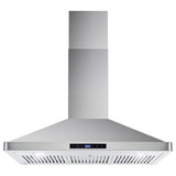 Cosmo 36''  Ducted Range Hood in Stainless Steel with Touch Controls, LED Lighting and Permanent Filters COS-63190S