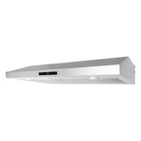 Cosmo 36 Under Cabinet Range Hood with Digital Touch Controls, 3-Speed Fan, LED Lights and Permanent Filters in Stainless Steel COS-KS6U36