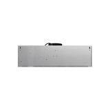 Cosmo 36 Under Cabinet Range Hood with Push Button Controls, 3-Speed Fan, LED Lights and Permanent Filters in Stainless Steel UC36