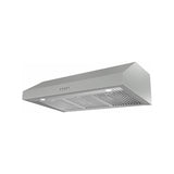 Cosmo 36 Under Cabinet Range Hood with Push Button Controls, 3-Speed Fan, LED Lights and Permanent Filters in Stainless Steel UC36