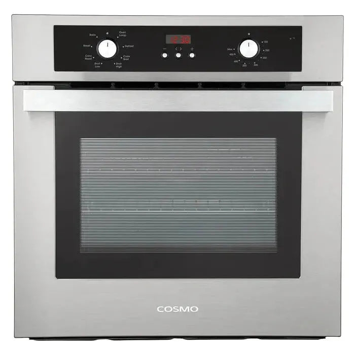 Cosmo 4 Piece, 30 Cooktop 24 Wall Oven 30 Microwave & French Door Refrigerator COS-4PKG-261