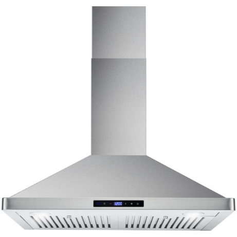 Cosmo 4 Piece, 36 Dual Fuel Range 36 Range Hood 24 Dishwasher & Refrigerator COS-4PKG-223