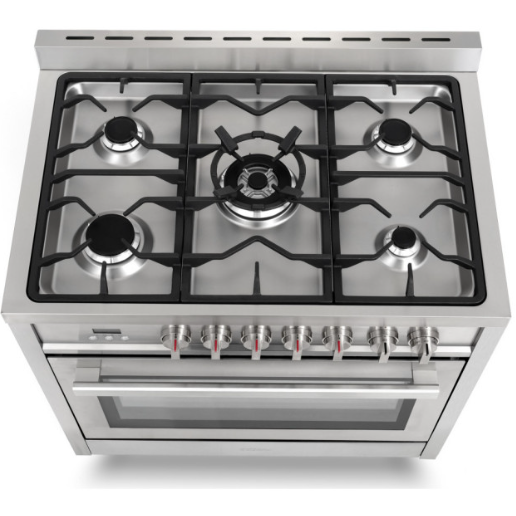 Cosmo 4-Piece, 36 Dual Fuel Range, 36 Range Hood, Dishwasher and Refrigerator COS-4PKG-079