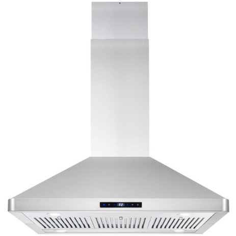 Cosmo 5-Piece Kitchen, 36 Dual Fuel Range and 36 Island Range Hood COS-5PKG-072