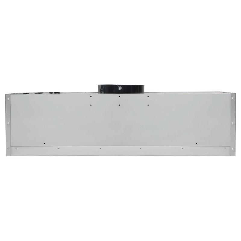 Cosmo QB90 36 in. Under Cabinet Range Hood with Push Button Controls, Permanent Filters, LED Lights, Convertible from Ducted to Ductless (Kit Not Included) in Stainless Steel COS-QB90