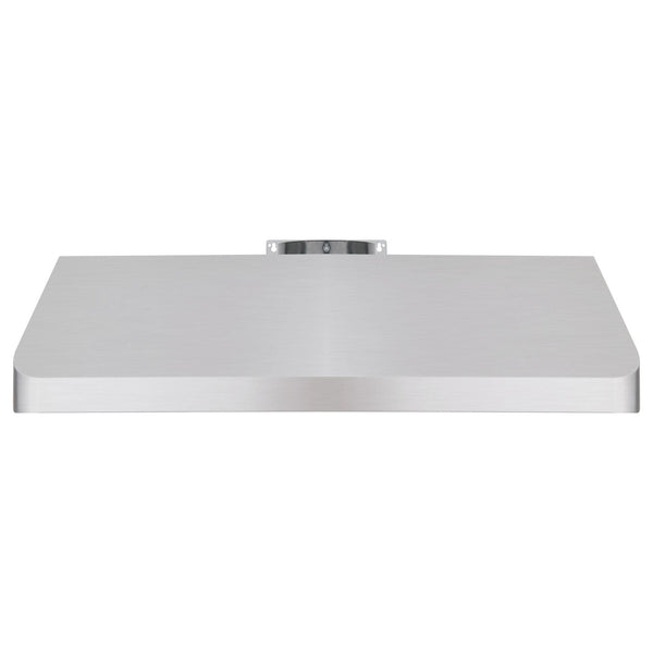 Cosmo QB90 36 in. Under Cabinet Range Hood with Push Button Controls, Permanent Filters, LED Lights, Convertible from Ducted to Ductless (Kit Not Included) in Stainless Steel COS-QB90