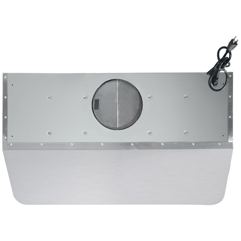 Cosmo QB90 36 in. Under Cabinet Range Hood with Push Button Controls, Permanent Filters, LED Lights, Convertible from Ducted to Ductless (Kit Not Included) in Stainless Steel COS-QB90