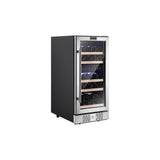 Empava 15 Inch Dual Zone Wine Cooler Wine Fridge WC02D