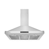 Empava 30 in. 380 CFM Wall Mount Range Hood 30RH03