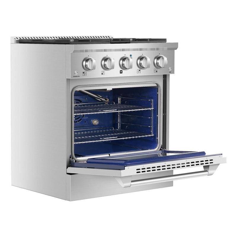 Empava 30 in. Pro-Style Slide-In Single Oven Gas Range 30GR07