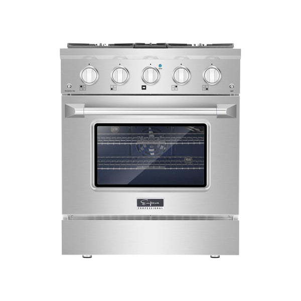 Empava 30 in. Pro-Style Slide-In Single Oven Gas Range 30GR07