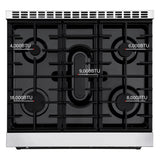 Empava 30 In. Pro-Style Slide-in Single Oven Gas Range 30GR10