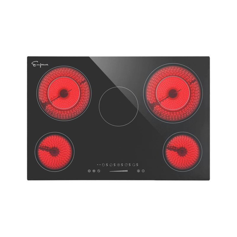 Empava 30 Inch Black Electric Radiant Cooktop 30REC13