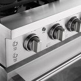 Empava 36 in. Pro-Style Slide-in Single Oven Gas Range 36GR11