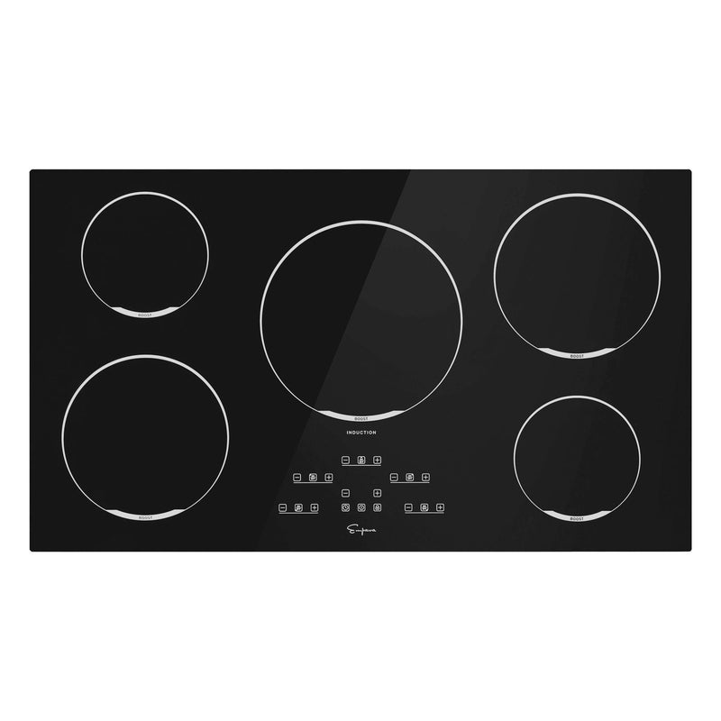 Empava 36 Inch 5 Elements Black Induction Cooktop 36EC01