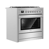 Empava 36 Inch Freestanding Range Gas Cooktop And Oven  36GR01