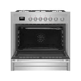 Empava 36 Inch Freestanding Range Gas Cooktop And Oven  36GR01