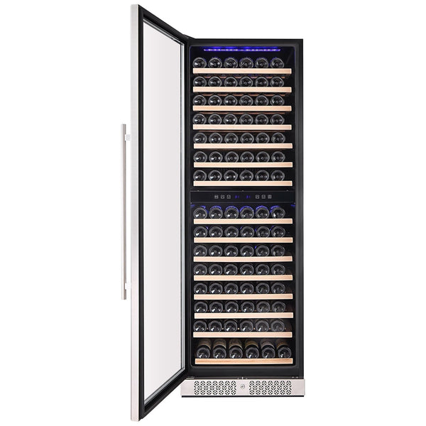 Empava Dual Zone Wine Cooler 70 Tall Wine Fridge WC08D