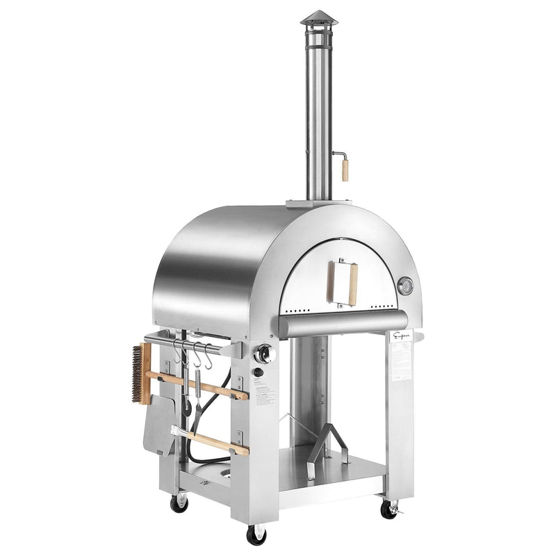 Empava Outdoor Wood Fired and Gas Pizza Oven PG03