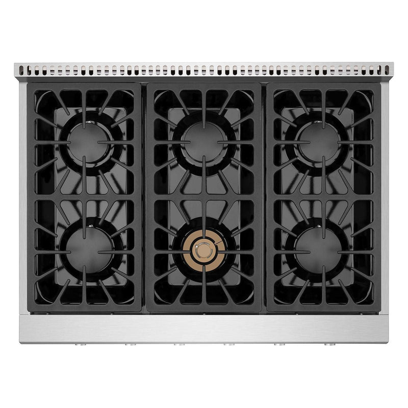 Empava Pro-style 36 In. Slide-in Gas Cooktops 36GC31