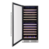 Empava Wine Refrigerator 55 Tall Dual Zone Wine Fridge WC06D