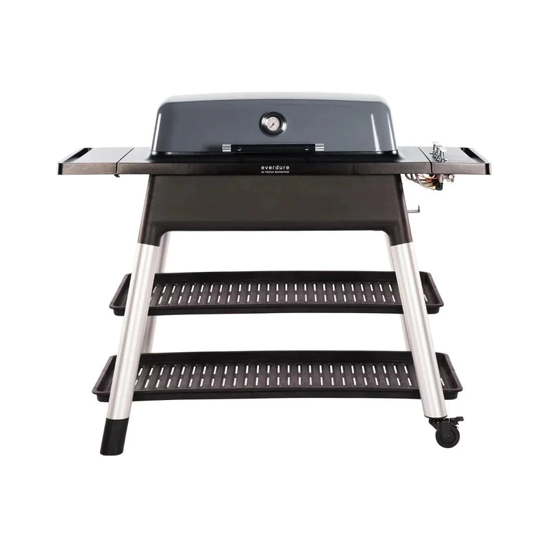 Everdure Furnace 52-Inch 3-Burner Propane Gas Grill with Stand HBG3GUS