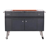 Everdure HUB 54-Inch Charcoal Grill with Rotisserie & Electronic Ignition HBCE2BUS