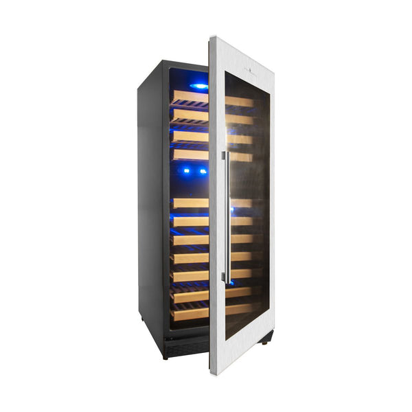 KingsBottle 24 Built-In Upright Dual Zone Wine Fridge