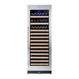 KingsBottle 24 Large Built-In Wine Cooler Refrigerator with UV Protection Technology