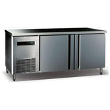 KingsBottle 59 Two Stainless Steel Door Back Bar Cooler