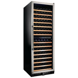 Smith & Hanks 24 166 Bottle Stainless Steel Built-In/Freestanding Dual Zone Wine Refrigerator