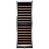 Smith & Hanks 24 166 Bottle Stainless Steel Built-In/Freestanding Dual Zone Wine Refrigerator