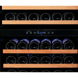 Smith & Hanks 24 Built-in/Freestanding Bottle Dual Zone Wine Cooler with Stainless Steel Door SD 166