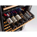 Smith & Hanks 24 Built-in/Freestanding Bottle Dual Zone Wine Cooler with Stainless Steel Door SD 166