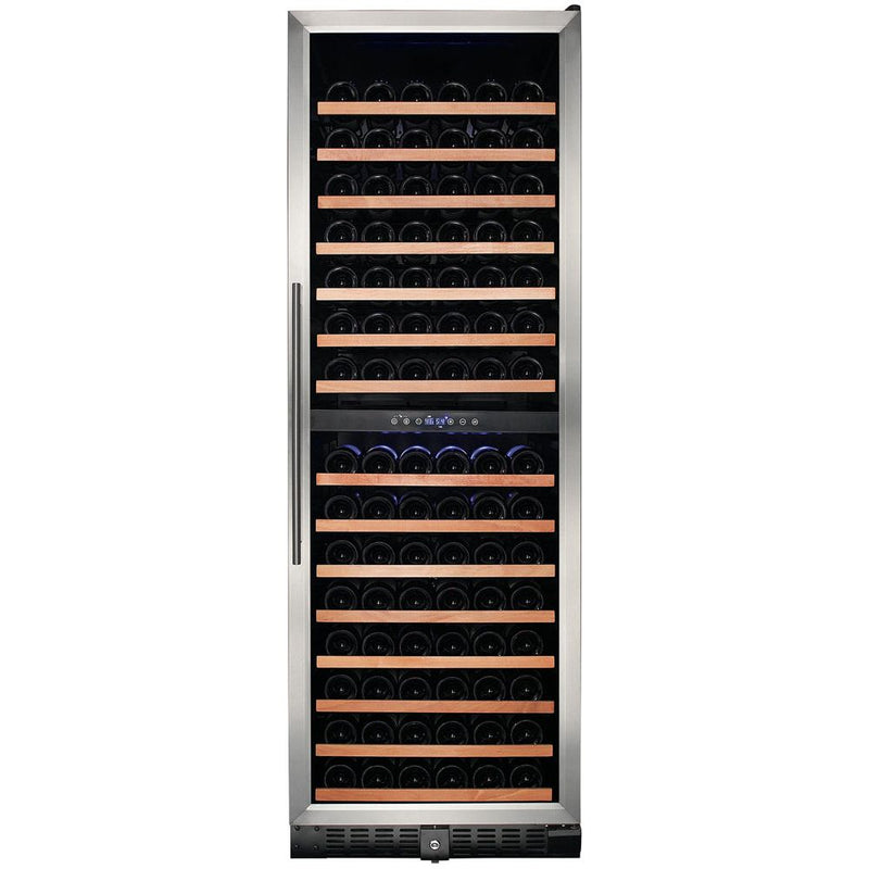 Smith & Hanks 24 Built-in/Freestanding Bottle Dual Zone Wine Cooler with Stainless Steel Door SD 166