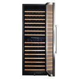 Smith & Hanks 24 Built-in/Freestanding Bottle Dual Zone Wine Cooler with Stainless Steel Door SD 166