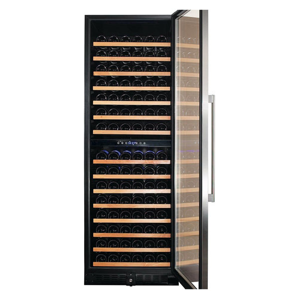 Smith & Hanks 24 Built-in/Freestanding Bottle Dual Zone Wine Cooler with Stainless Steel Door SD 166