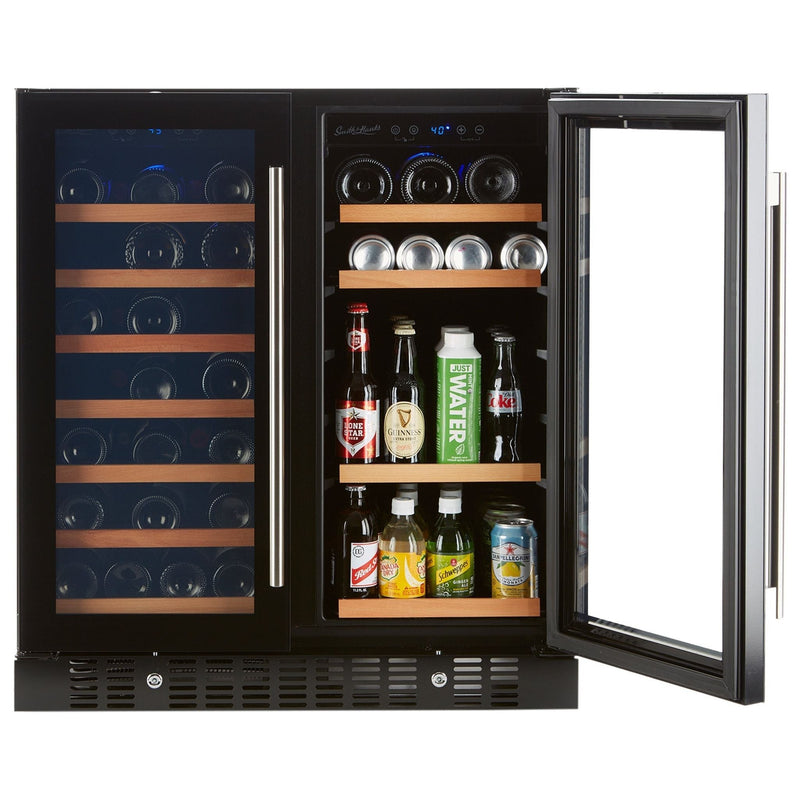 Smith & Hanks 24 Built-In/Freestanding Wine & Beverage Cooler with Dual Temperature Zones and UV Protection SHWB-34