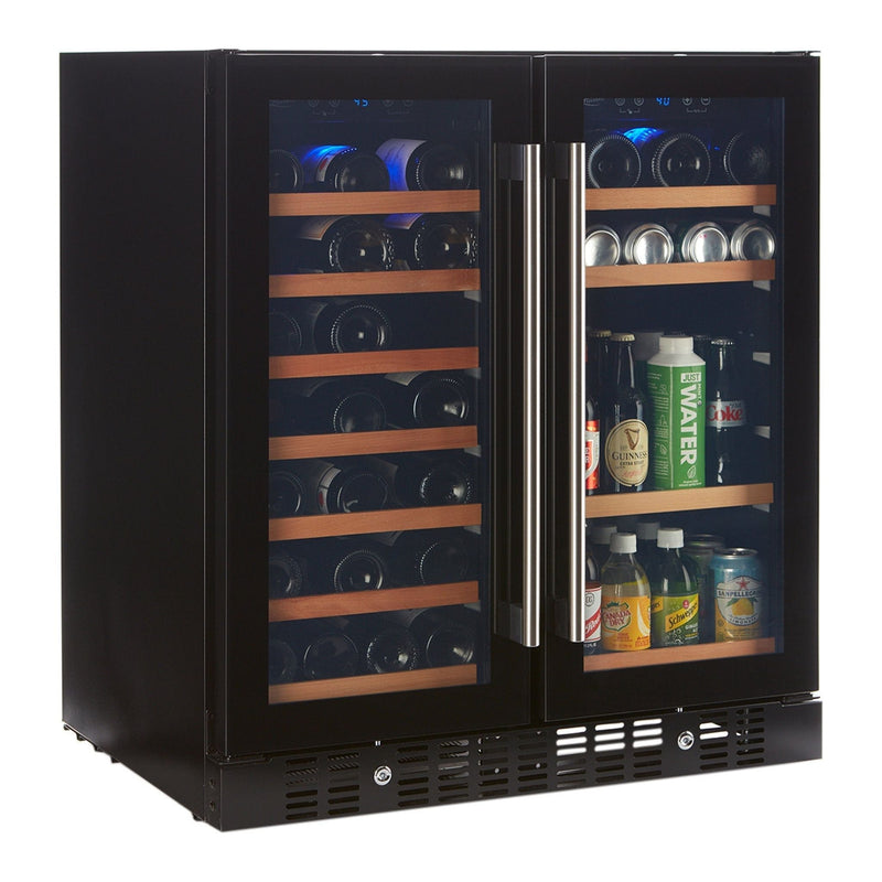 Smith & Hanks 24 Built-In/Freestanding Wine & Beverage Cooler with Dual Temperature Zones and UV Protection SHWB-34